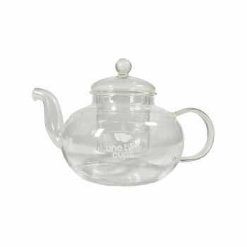 Gambar produk One Two Cups Teko Teh Kaca Saringan Tahan Panas Api Teapot 800ml - 8CV102
