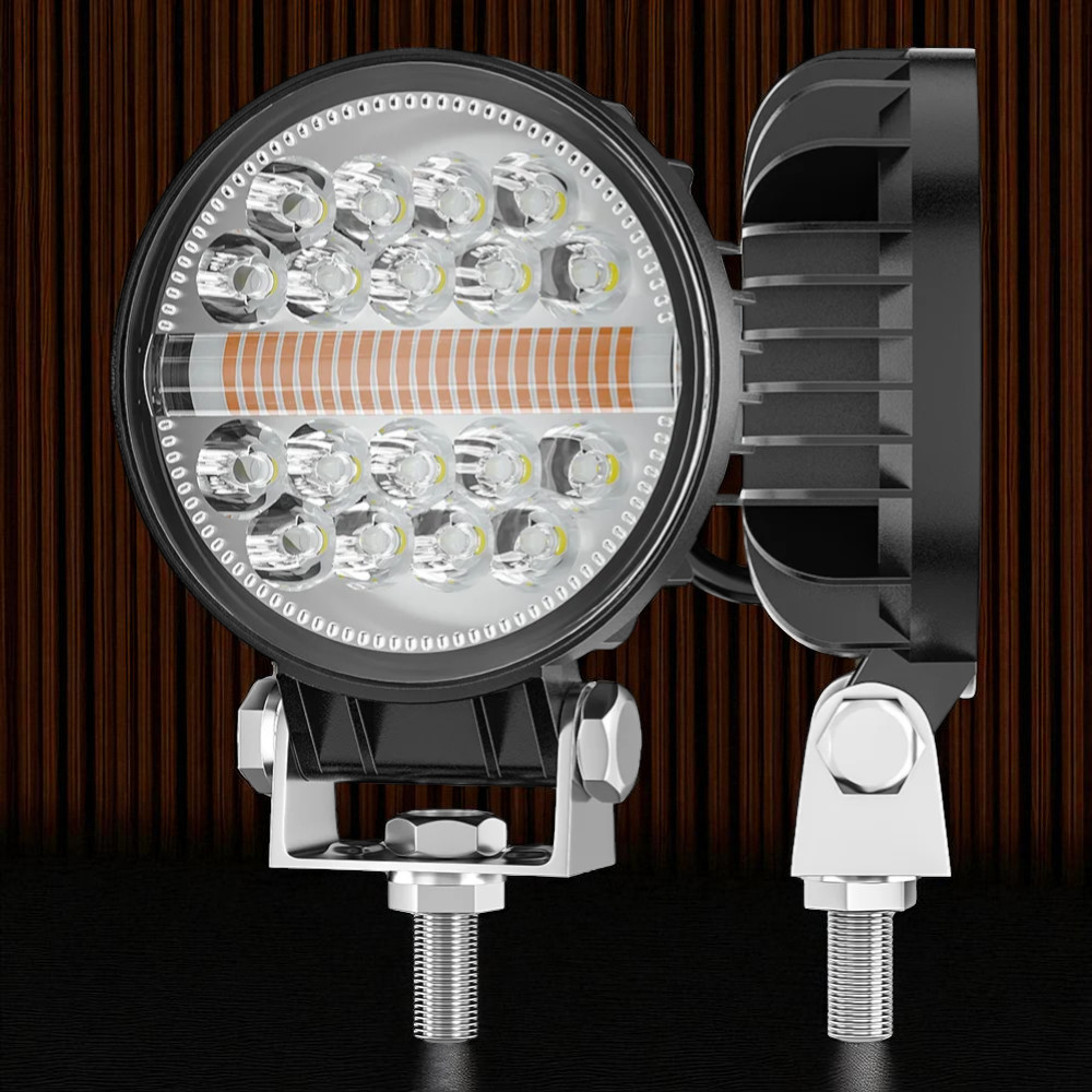 Gambar produk DXZ Lampu Sorot Tembak Mobil LED Floodlight 2in1 Color IP67 96W - LED34