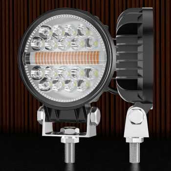 Gambar produk DXZ Lampu Sorot Tembak Mobil LED Floodlight 2in1 Color IP67 96W - LED34