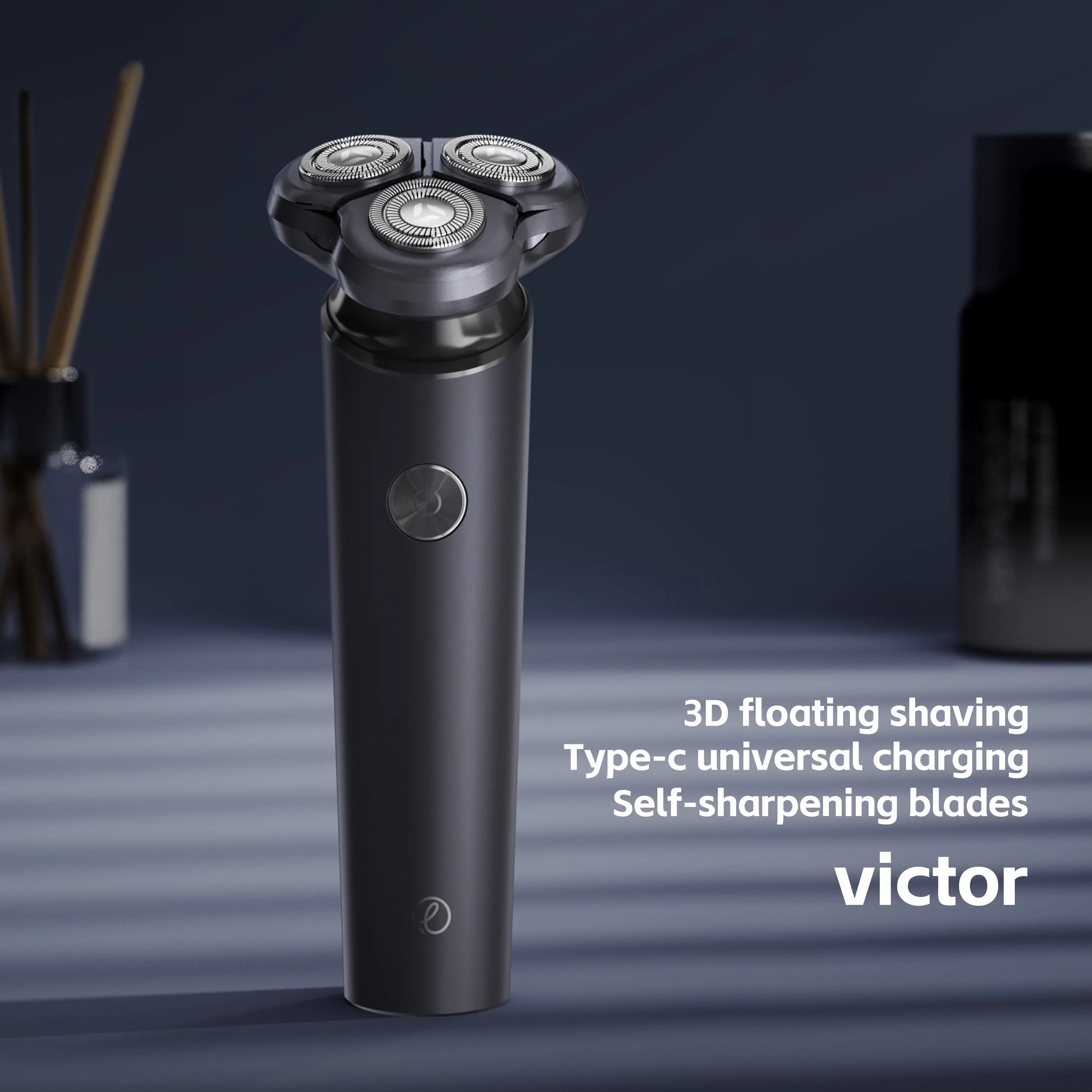 Gambar produk ENCHEN Alat Cukur Elektrik 3D Magnetic Electric Shaver 500mAh - Victor Blackstone 7