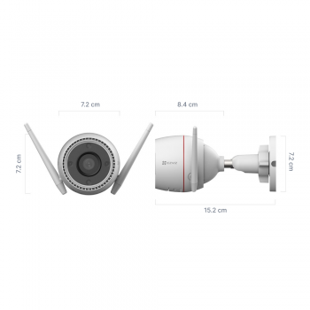 Gambar produk EZVIZ Kamera CCTV WiFi Outdoor Smart IP Camera AI Tracking IP67 4MP - H3C
