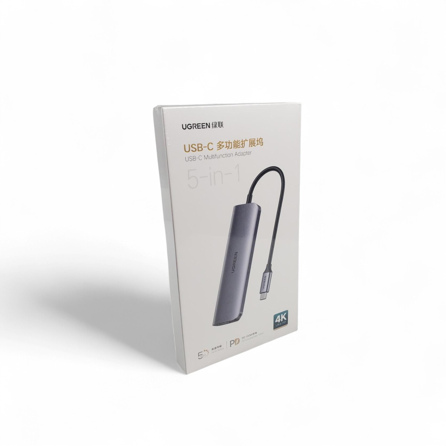 Gambar produk UGREEN USB Hub Type C 3.0 Adapter 5in1 USB Type C USB 3.0 HDMI PD 100W - CM136