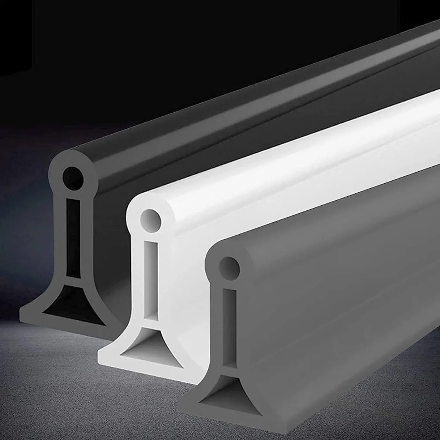 Gambar produk LEENKEA Water Stopper Bathroom Wastafel Karet Penahan Air 2.8cm 2M - LK28CM
