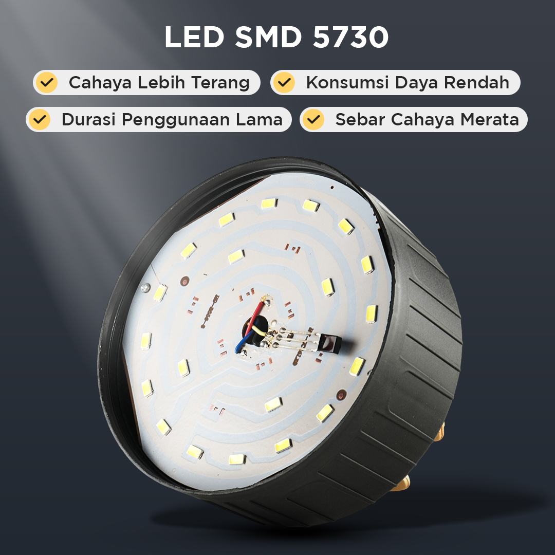 Gambar produk Yifanao Lampu LED Camping Light Solar Panel Waterproof Cool White 280W - G13