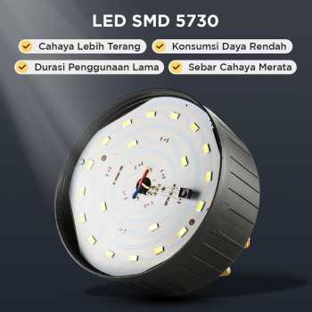 Gambar produk Yifanao Lampu LED Camping Light Solar Panel Waterproof Cool White 280W - G13