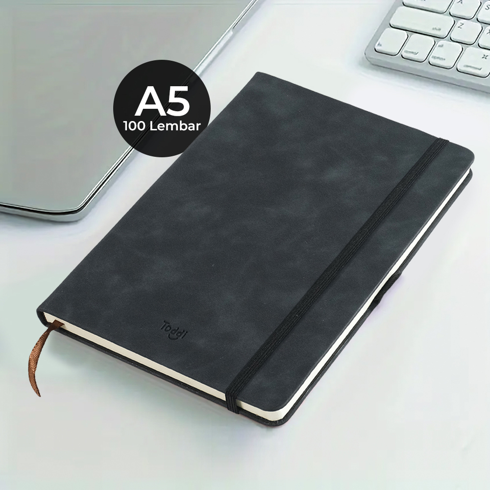 Gambar produk Toddi Buku Jurnal Hardcover Notebook Diary 200 Halaman Grid A5 - LXY0133
