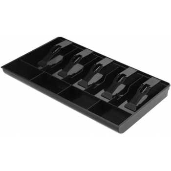 Gambar produk DZL Laci Uang Kasir 5 Sekat Plastik Coin Cash Drawer Tray - D-5