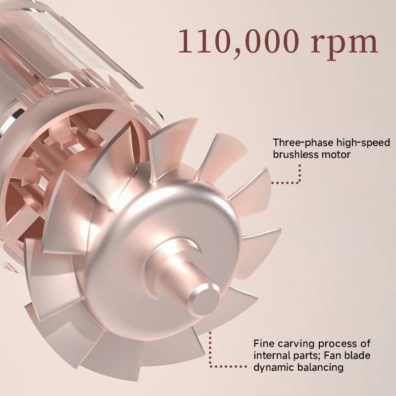 Gambar produk DOCO Hair Dryer Quick Dry Hot and Cold Compact Size Anion 1600W - H800