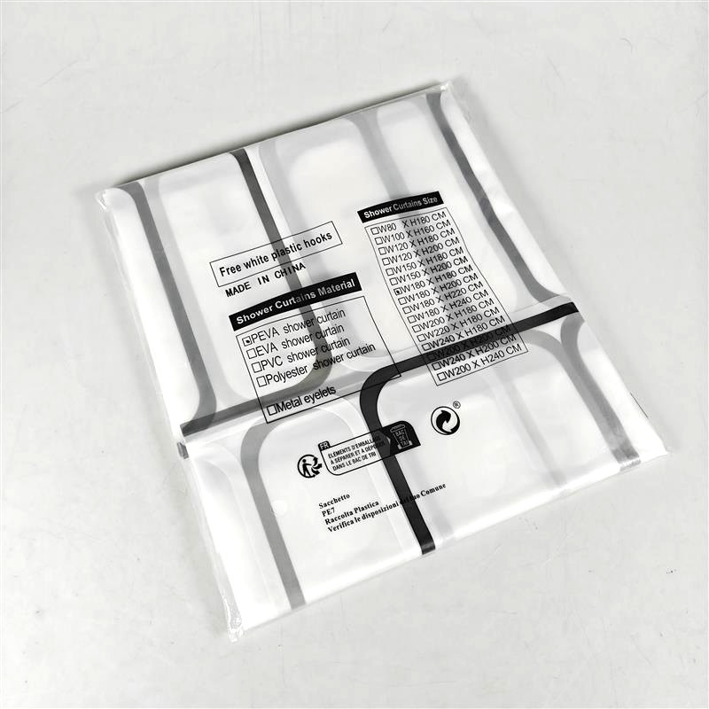 Gambar produk ROWCUT Tirai Shower Kamar Mandi Shower Curtain Partition Bathroom - RO1