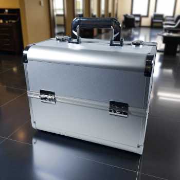 Gambar produk VOJUD Tas Koper Kosmetik Make Up Beauty Salon Storage Box 32cm - 740