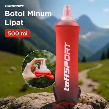 TaffSPORT Botol Minum Soft Flask Foldable Sport Water TPU - TF-25