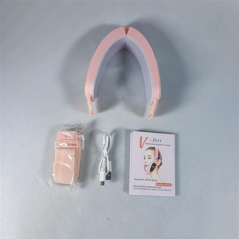 Gambar produk V-Face Alat Pijat Penirus Wajah Face Lifting Double Chin V-Shaped - BYM-903S