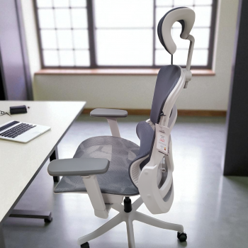 Gambar produk HBADA Kursi Kantor Office Chair Lumbar Support Flexible Armrest - E2