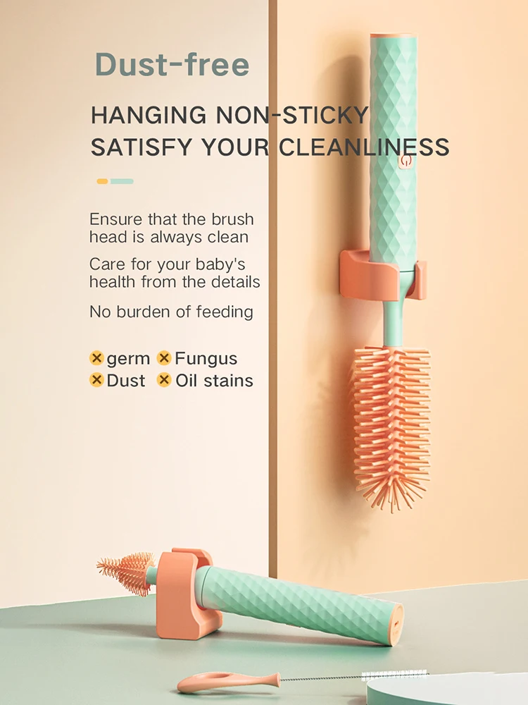 Gambar produk FMA Set Sikat Pembersih Botol Elektrik Silicone Cleaning Brush 1200mAh - FM-SY