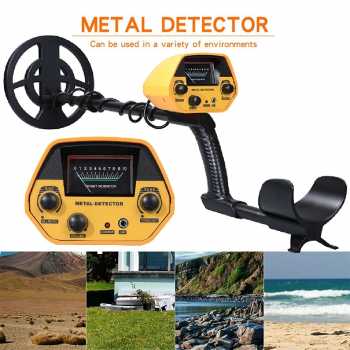 Gambar produk TECLUNG Pendeteksi Logam Metal Detector Waterproof Adjustable 3 Mode - GTX5030G