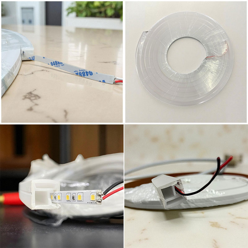Gambar produk XNBADA Lampu LED Strip Flexible 120 LED Waterproof Cool White 5M 20mm - XNB5CW
