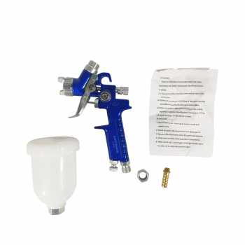 Gambar produk Taffware Professional Spray Gun Nozzle HVLP Airbrush 125ml 1.0mm - H-2000A