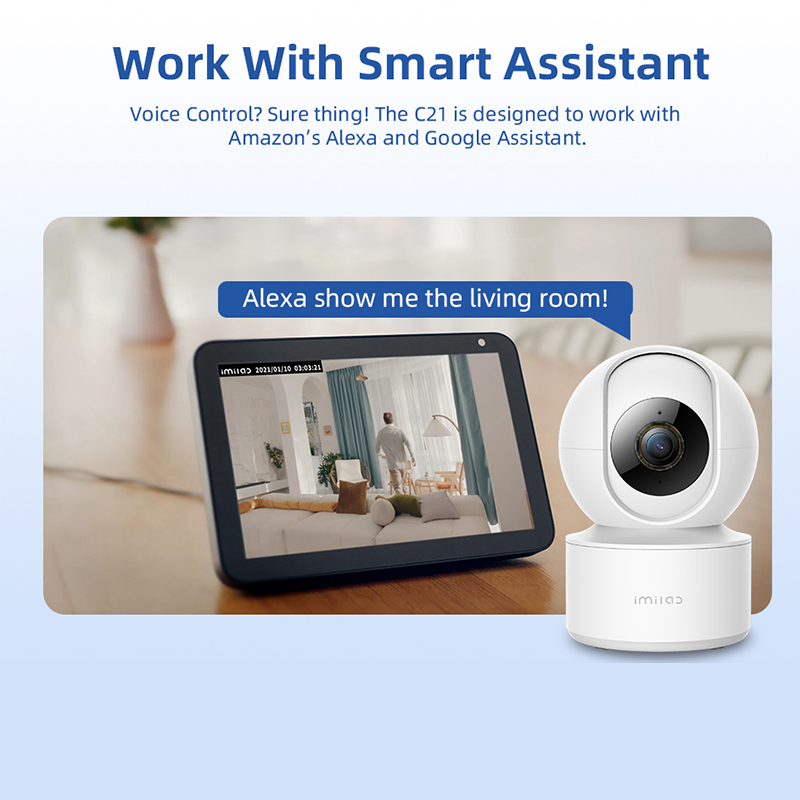 Gambar produk IMILAB Kamera CCTV Two Way Audio 360 Motion Tracking F2.0 2.5K - C21