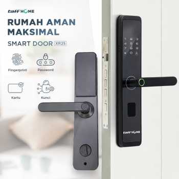 Gambar produk TaffHOME Smart Door Lock Fingerprint Password Card Alarm - XR25