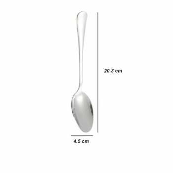 Gambar produk ROXY Sendok Makan Table Spoon Stainless Steel Comfortable Grip 20.3x4.5cm - 401SMT