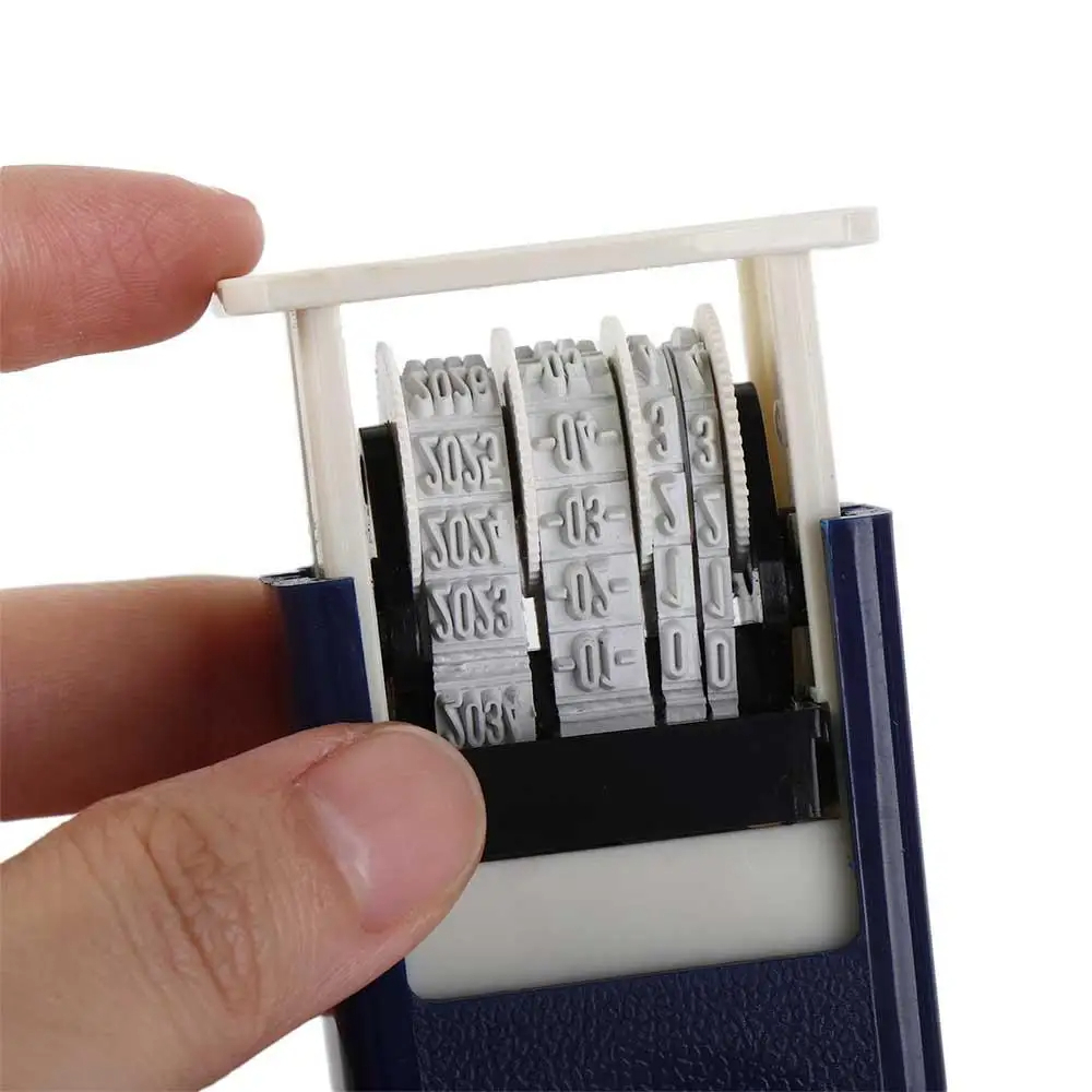 Gambar produk ENJOU Stempel Tanggal Mini Portable Date Stamp - EN010