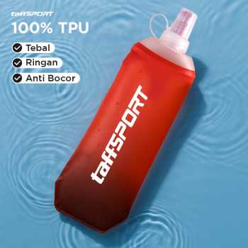 Gambar produk TaffSPORT Botol Minum Soft Flask Foldable Sport Water TPU 250ml - TF-25