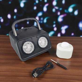 Gambar produk JH Mesin Pembuat Gelembung 2in1 Automatic Stage Bubble Machine 5V - RR160