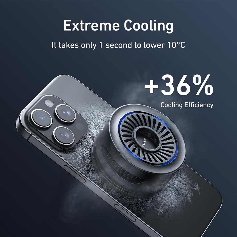 Gambar produk TELESIN Smartphone Cooling Fan Wireless Charging Kipas Pendingin 27W - P9-MPR-01-P