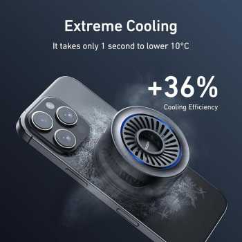 Gambar produk TELESIN Smartphone Cooling Fan Wireless Charging Kipas Pendingin 27W - P9-MPR-01-P
