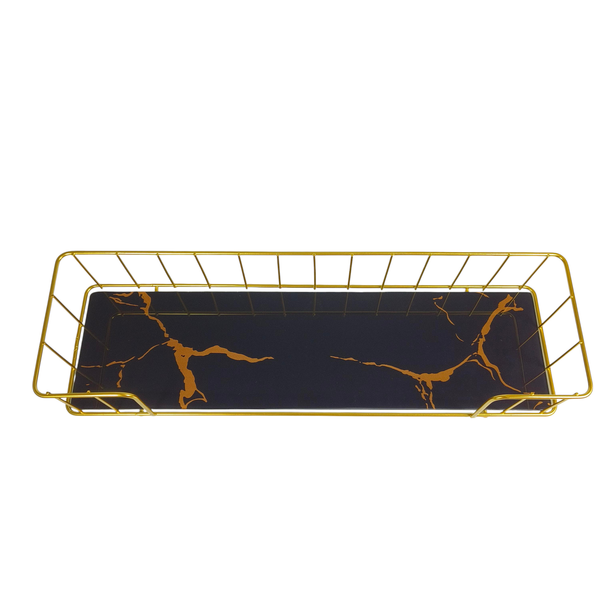 Gambar produk WIZI Rak Gantung Kamar Mandi Bathroom Organizer Wrought Iron Rack Large - W01A