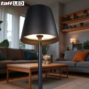 Gambar produk TaffLED Lampu Meja Hias Touch LED Desk USB Rechargeable Tri Color 3W - J420
