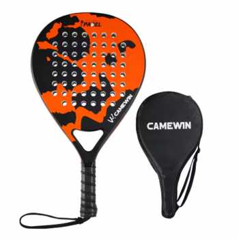 Gambar produk CAMEWIN Raket Padel Teardrop Carbon Glass Fiber 3.8cm Thickness 360g - 4003