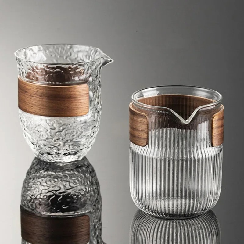 Gambar produk QIXAN Gelas Pitcher Teh Borosilicate Tea Divider Fair Cup 260ml - XZ-260