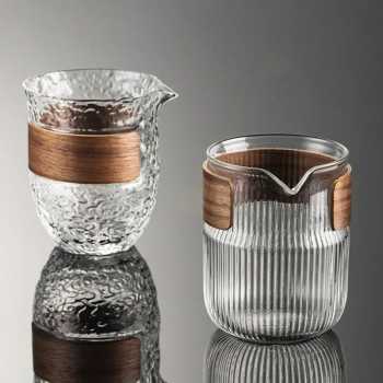 Gambar produk QIXAN Gelas Pitcher Teh Borosilicate Tea Divider Fair Cup 260ml - XZ-260