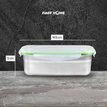 Gambar produk TaffHOME Kotak Makan Anti Tumpah Lunch Box Stainless Steel 304 350ml - KT046