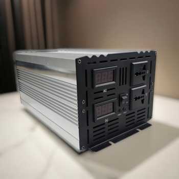 Gambar produk Taffware Power Inverter Mobil Pure Sine Wave DC 48V to AC 220V 6000W - NBQ6000W