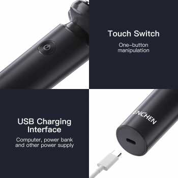 Gambar produk ENCHEN Alat Cukur Elektrik 3D Magnetic Electric Shaver 500mAh - Victor Blackstone 7