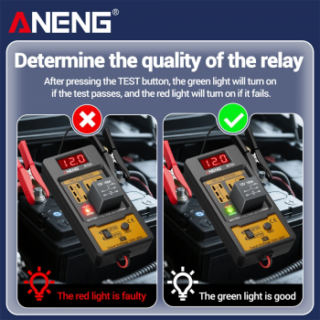 Gambar produk ANENG RT01 Automotive Relay Tester Digital Voltage 4-Pin 5-Pin 12V 24V - RT01
