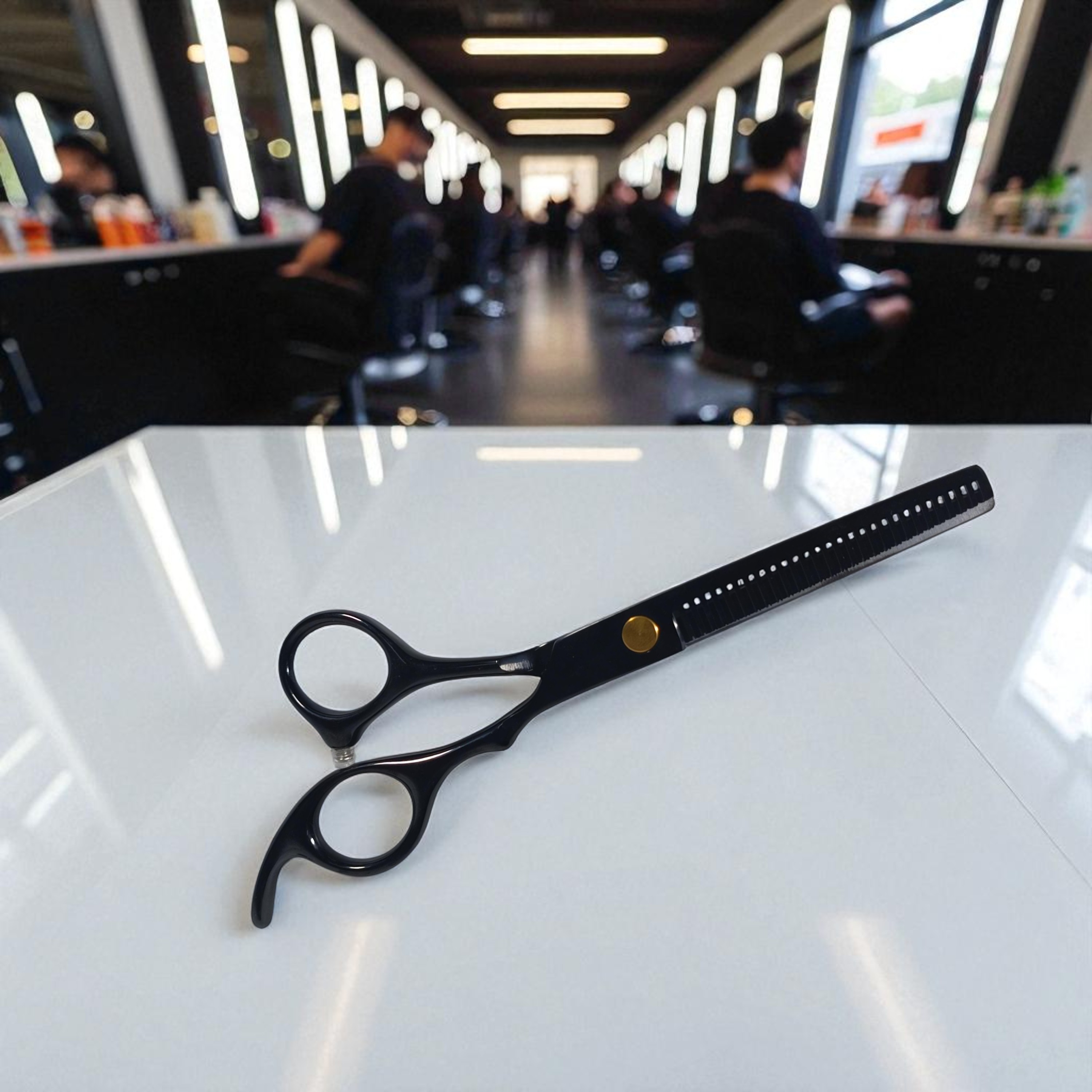Gambar produk TEDX Gunting Rambut Scissor Blade Hair Clippers Stainless Steel 4CR Thinning - T-4CR