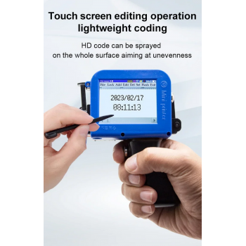 Gambar produk Kankeirr Mesin Printer Barcode Handheld Inkjet Printer WiFi Version - KK127