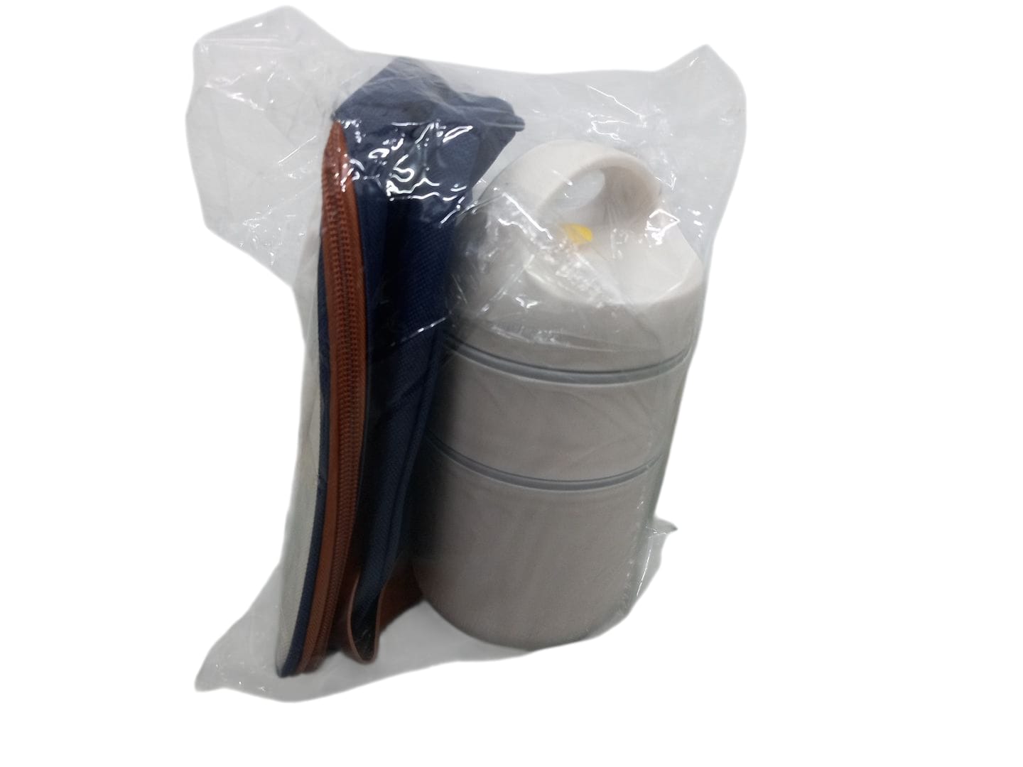 Gambar produk LOVE KITCHEN LIFE Kotak Makan Tahan Panas Lunch Box Double Layer - YM8686/YM9645