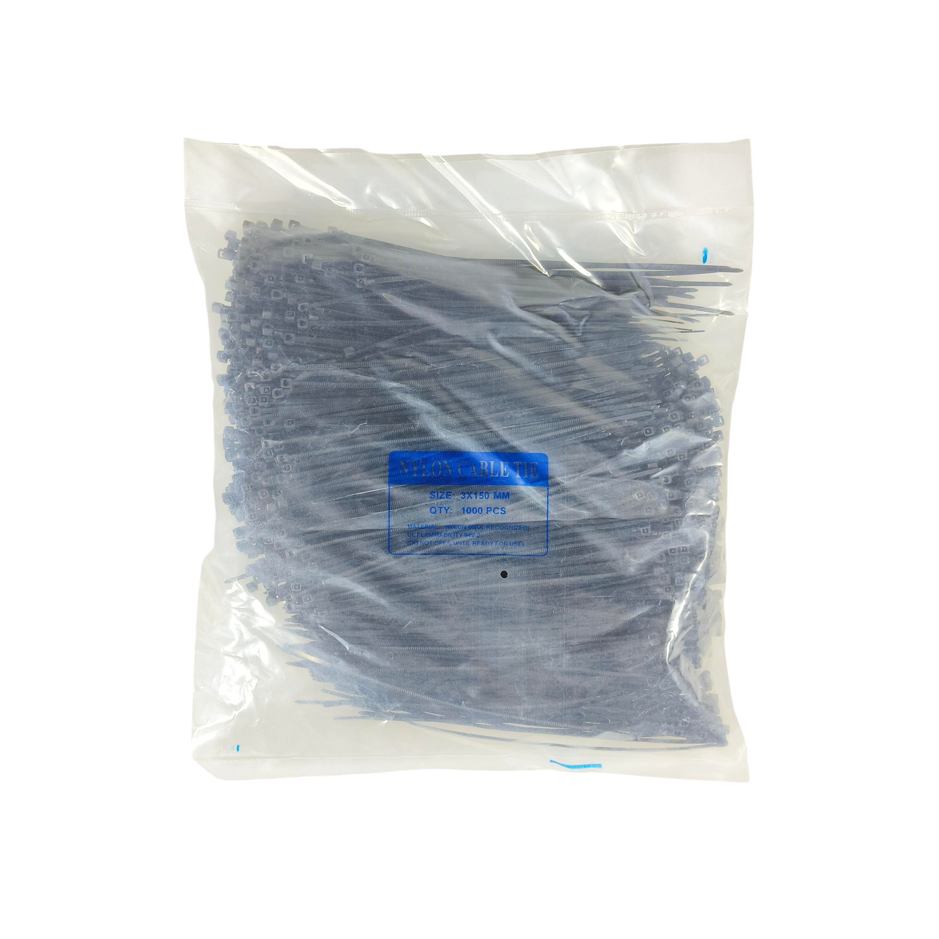 Gambar produk YCDC Kabel Ties Self Locking Wire Zip 3x150mm 1000 PCS - V94
