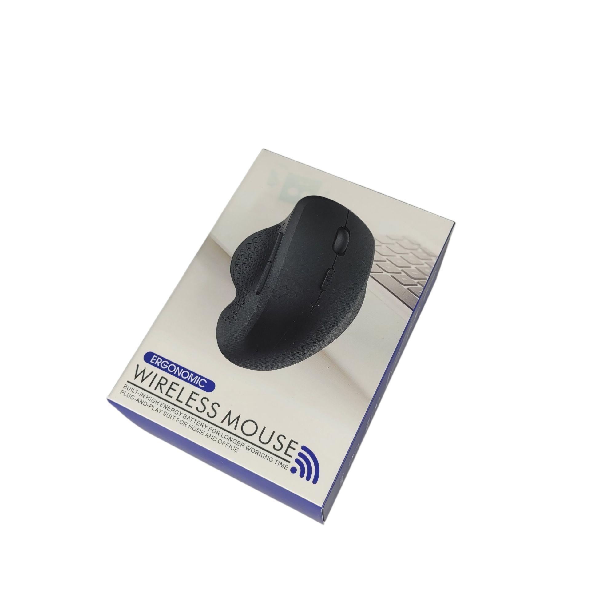 Gambar produk AIEACH Mouse Wireless Bluetooth Optical 2.4GHz Ergonomic 1600DPI - M7