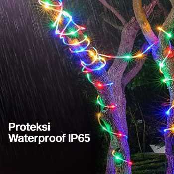 Gambar produk ANBLUB Lampu Hias String Lights Solar Power Waterproof 100 LED 12M - LISM-10