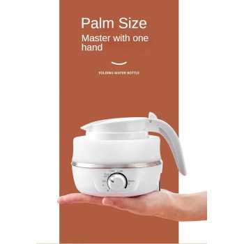 Gambar produk FMA Mini Portable Stainless Steel Folding Travel Kettle 600ml - HY-01