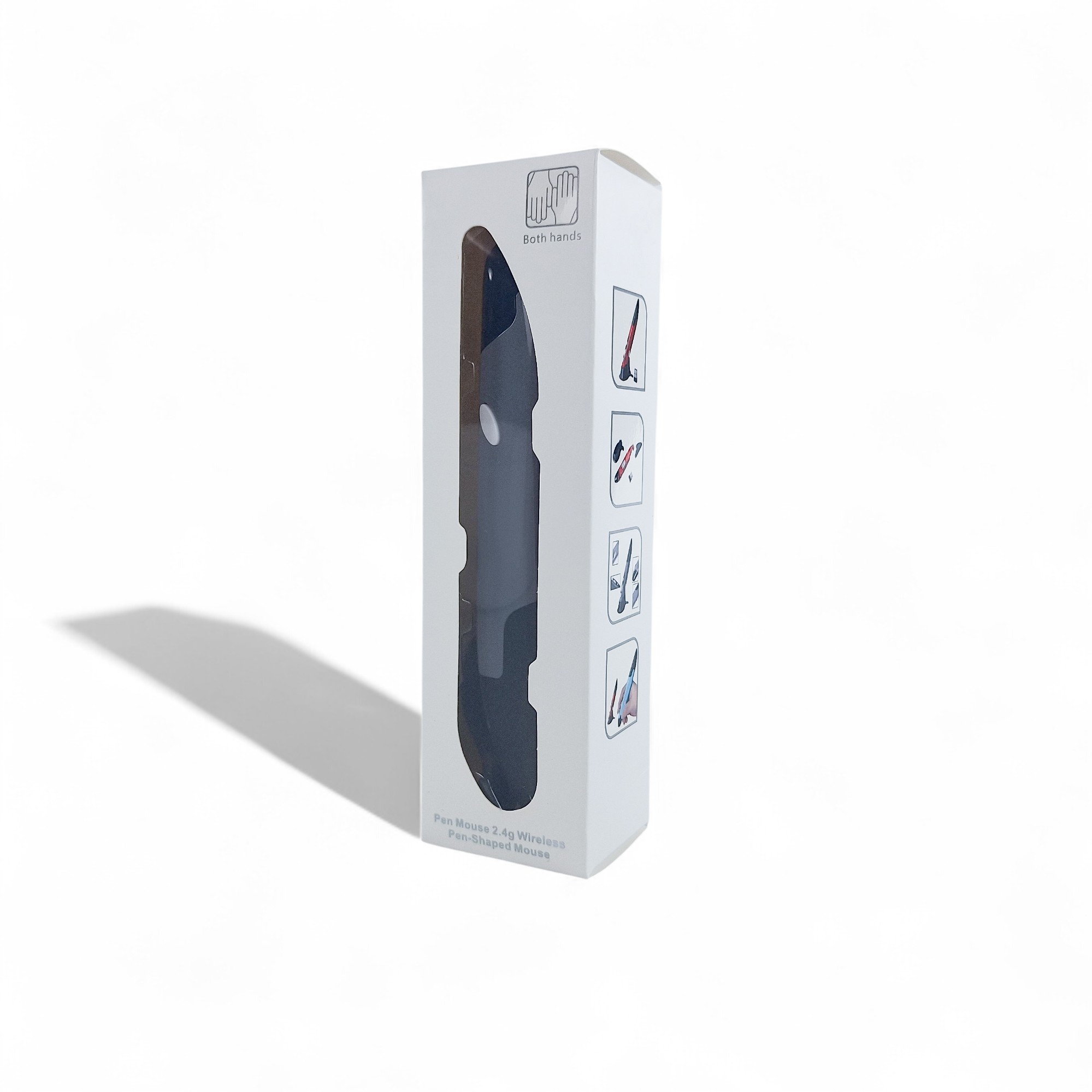 Gambar produk Vertical Pen Mouse Wireless 2.4GHz Ergonomic Grip 1600 DPI - PR-03