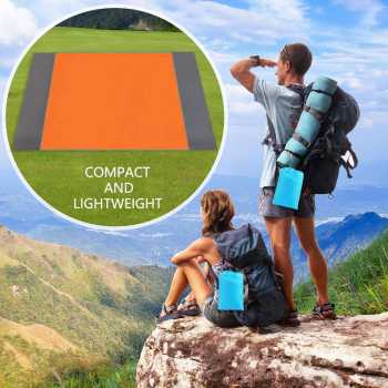 Gambar produk TaffSPORT Tikar Lipat Matras Camping Piknik Waterproof Mat 140x200cm - FS-008