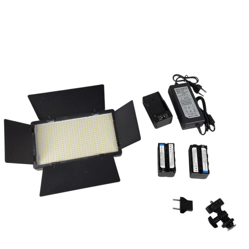 Gambar produk TaffSTUDIO Lampu Kamera Foto Video Fill Light 40W 600 LED - U600+