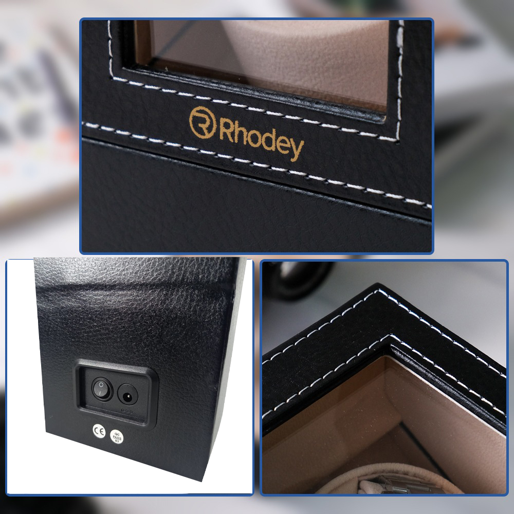 Gambar produk Rhodey Kotak Display Jam Tangan Automatic Winding Watch Box - 126HM