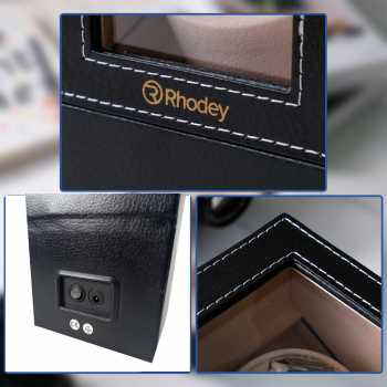 Gambar produk Rhodey Kotak Display Jam Tangan Automatic Winding Watch Box - 126HM